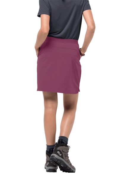 Hilltop Trail Skort W Violet Quartz Hot Jack Wolfskin