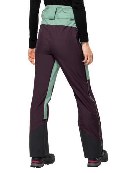 Jack Wolfskin Graniet Groen Nieuwe Alpspitze 3l Broek W