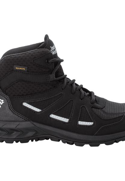 Forest 2 Texapore Mid W New Jack Wolfskin Zwartgrijs