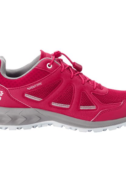 Rood-lichtgrijze Collectie Woodland 2 Vent Low W Jack Wolfskin