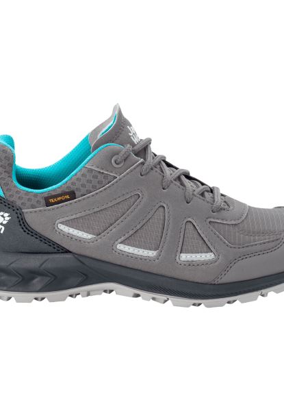 Origins Woodland 2 Texapore Low W Jack Wolfskin Grijs-lichtblauw