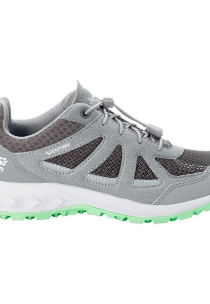 Forest 2 Vent Low W Merk Jack Wolfskin Donkergrijs-lichtgroen