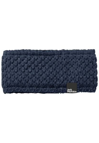 Highloft Gebreide Hoofdband Dames Jack Wolfskin Merken Nachtblauw