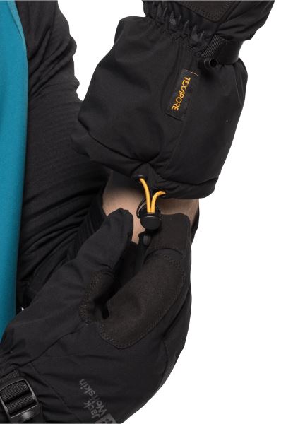 Jack Wolfskin Zwart Texapore Groot Wit Handschoen Merk