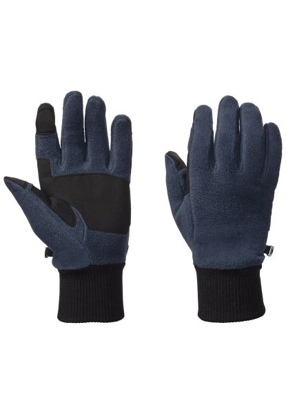 Originele Jack Wolfskin Nachtblauwe Duizeligheid Handschoen