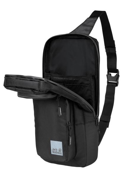 Fashion Ultra Zwarte Lyon Cross Over Jack Wolfskin