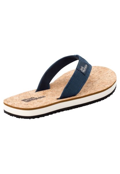 Blauw-kurk Merk Jack Wolfskin Ecostride 2 Pantoffel W