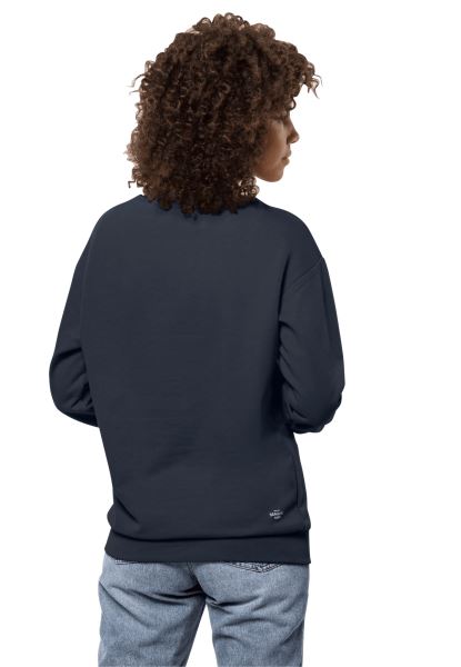 Oceaan Ronde Hals Met Beste Nachtblauwe Jack Wolfskin