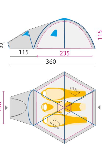 Antarctica Koepel Mode Piek Rode Jack Wolfskin