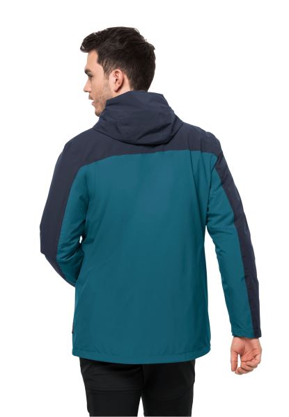 Feldberg 3in1 Jack M Jack Wolfskin Blue Coral Nieuw