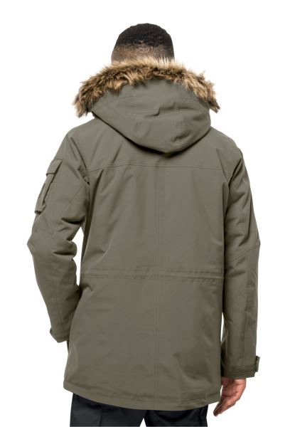 Beste Glacier Canyon Parka Dusty Olive Jack Wolfskin