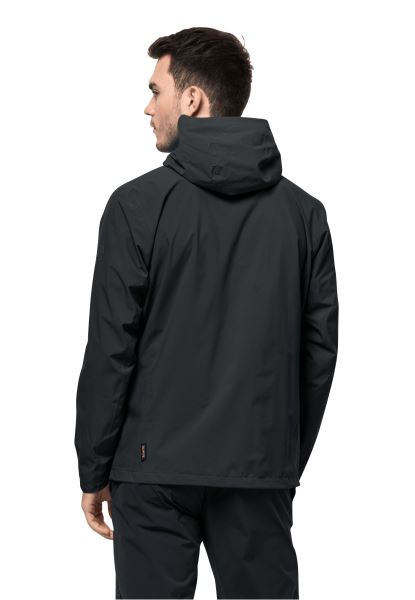 Black Pack & Go Shell M Jack Wolfskin Nieuw
