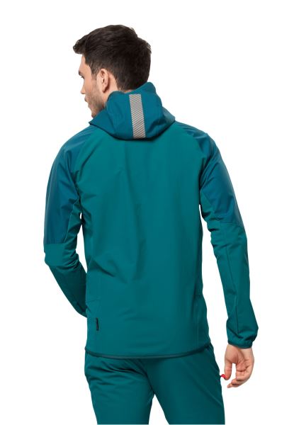 Alpspitze Hoody M Blauw Koraal Jack Wolfskin Origineel