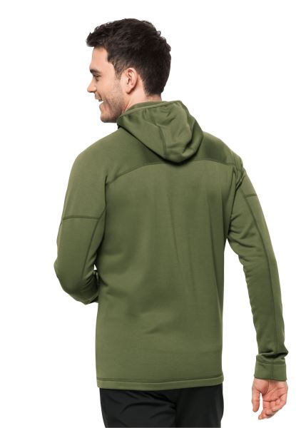Hirschberg Hoody Fz M Greenwood Collectie Jack Wolfskin