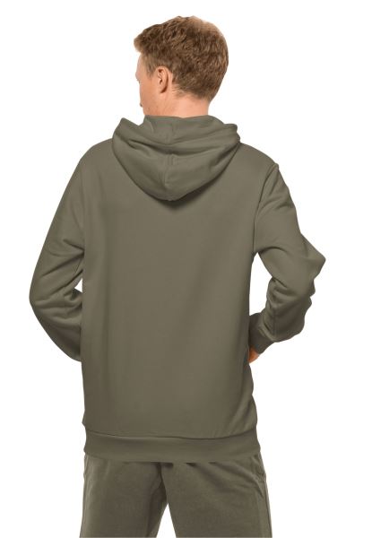 Brand Essential Hoody M Stoffige Olijf Jack Wolfskin