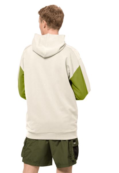 365 Rebel Hoody M Katoen Wit Collecties Jack Wolfskin