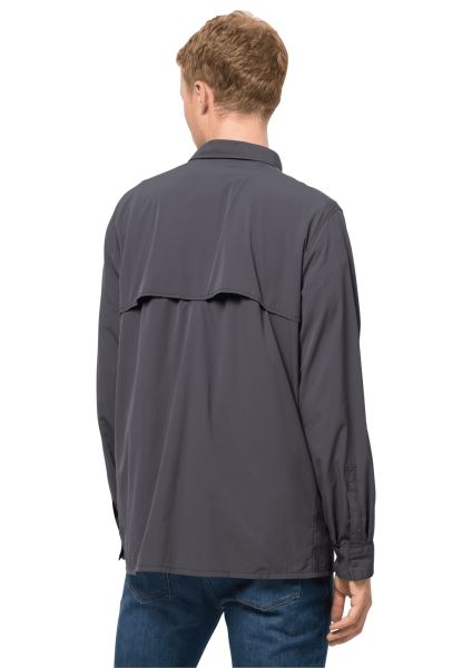 Jack Wolfskin Asfalt Nieuw Atacama Vent Overhemd M