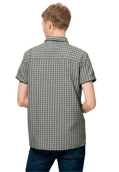 Greenwood Checks El Dorado Overhemd Heren Nieuw Jack Wolfskin