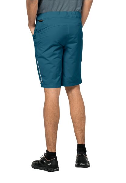 Blauwe Koraal Jack Wolfskin Tourer Shorts M Collectie