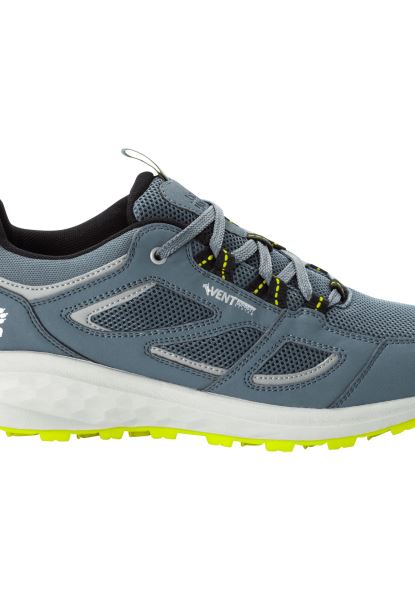 Nieuwe Grijs-limoen Vojo 3 Vent Low M Jack Wolfskin