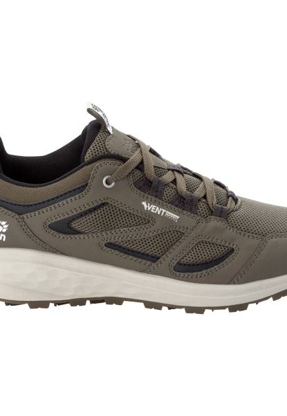 Jack Wolfskin Fashion Kaki-zwart Vojo 3 Ventilatieopeningen Laag M
