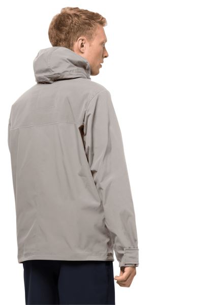 Desert Windjack M Collectie Jack Wolfskin Asgrijs