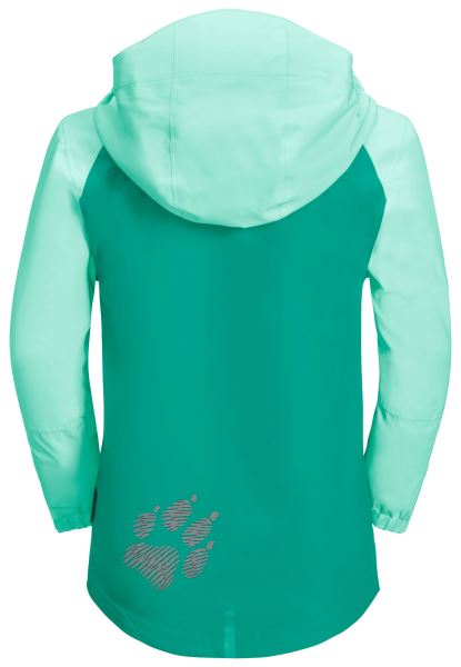 Collections Tucan Jacket Kids Diep Mint Jack Wolfskin