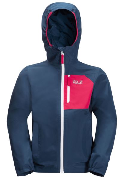 Active Wandeljack K Jack Wolfskin Donker Indigo Origineel