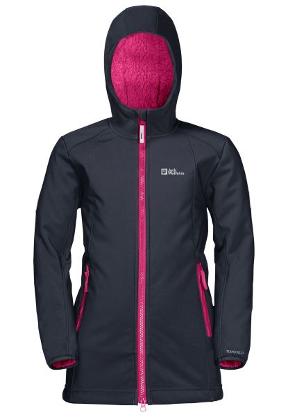 Kissekat Jas Meisjes Jack Wolfskin Nachtblauw Collecties