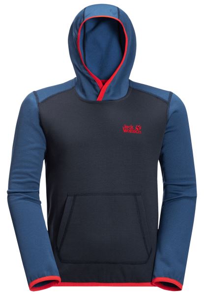 Active Hoody K Jack Wolfskin Beste Nachtblauw