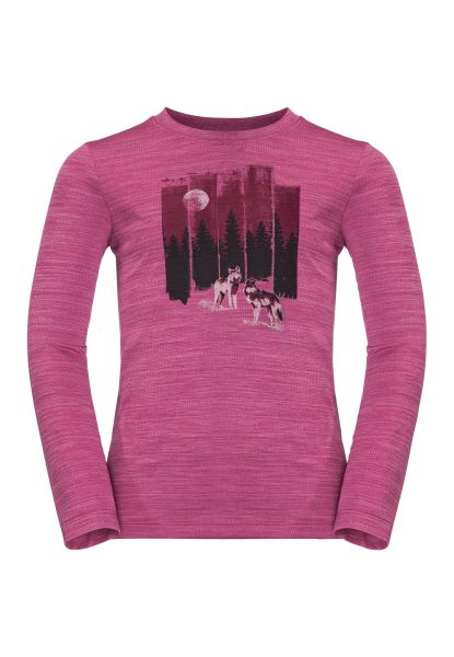 Hot Blueblossom Jack Wolfskin Vargen Longsleeve K