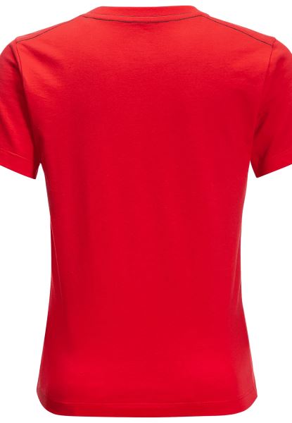 Jack Wolfskin Merk Wolf T K Peak Rood Best