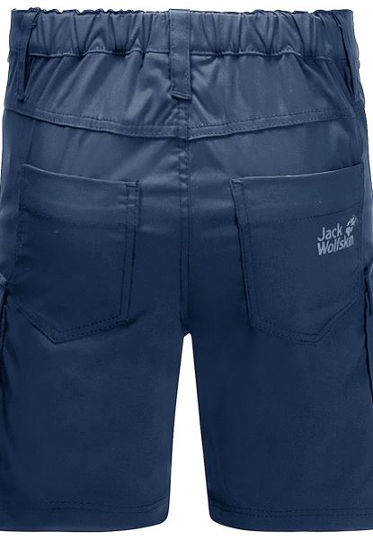 Nieuwe Jack Wolfskin Dark Indigo Schatzoeker Short Kids