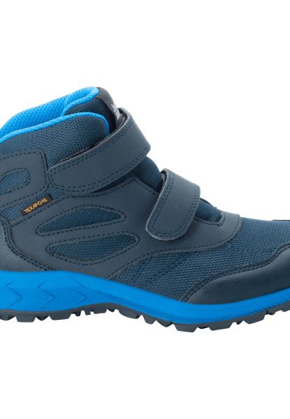 Jack Wolfskin Origins Woodland Texapore Mid Vc K Donkerblauw-rood
