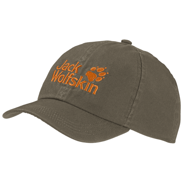 Jack Wolfskin Origins Baseballpet Voor Kinderen Met Druivenblad