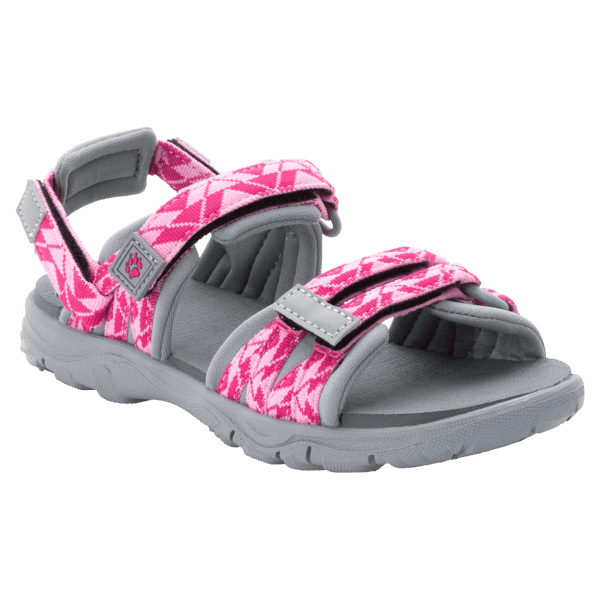 Origins Kid's 2 In 1 Sandaal Jack Wolfskin Roze-lichtgrijs