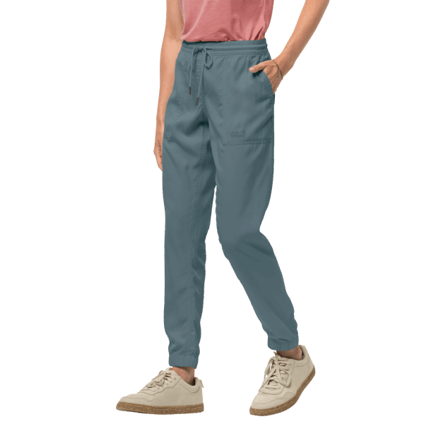 Jack Wolfskin Origins Dames Mojave Broek Teal Grijs