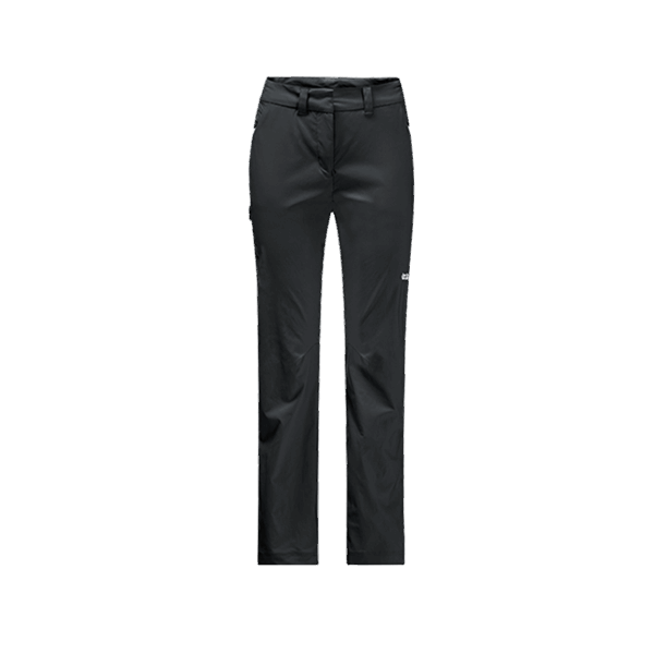 Dames Overland Broek Jack Wolfskin Black Fashion