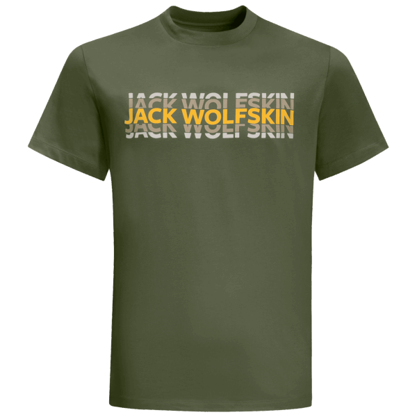Merk Jack Wolfskin Heren Strobe T Greenwood