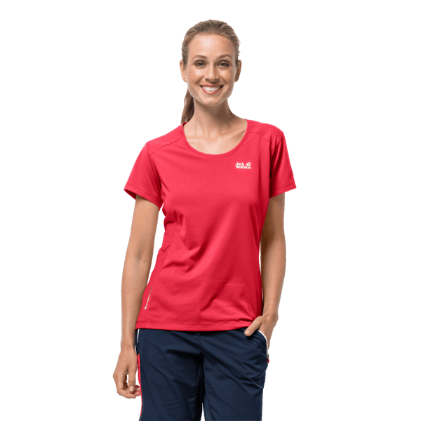 Damessmalt T Best Tulp Rood Jack Wolfskin