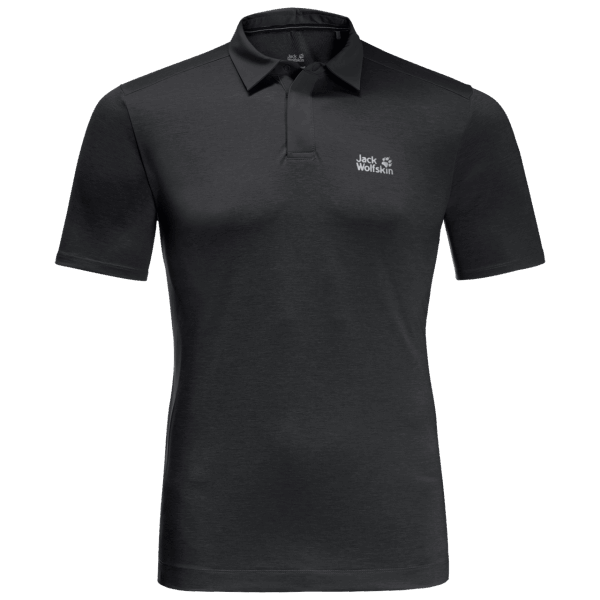 Collecties Heren Pack & Go Polo Jack Wolfskin Zwart