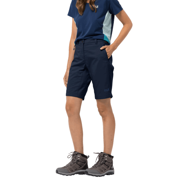 Active Trainingsshort Voor Dames Jack Wolfskin Hot Nachtblauw