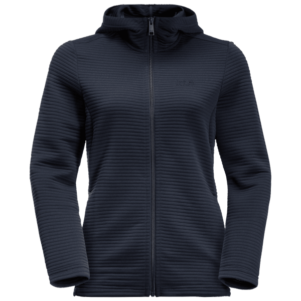 Jack Wolfskin Modesto Damesjack Met Capuchon Nachtblauw Nieuw
