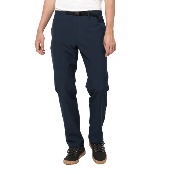 Heren Zomer Lifestyle Broek Best Night Blue Jack Wolfskin