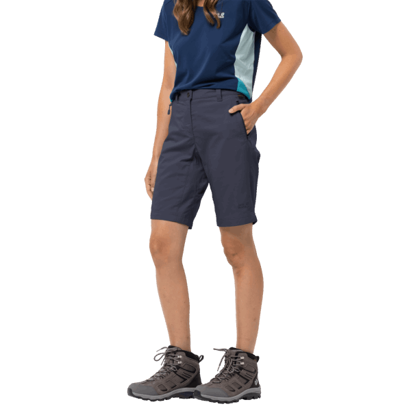 Active Trainingsshort Voor Dames, Grafiet, Jack Wolfskin Best