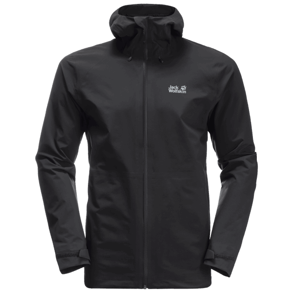 Collectie Heren Hoogste Piek Jas Jack Wolfskin Zwart