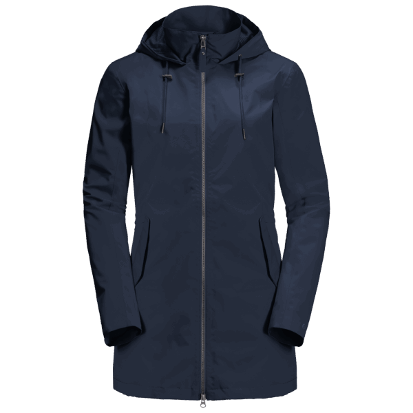 Jack Wolfskin Dakar Parka Voor Dames Nachtblauw Collecties