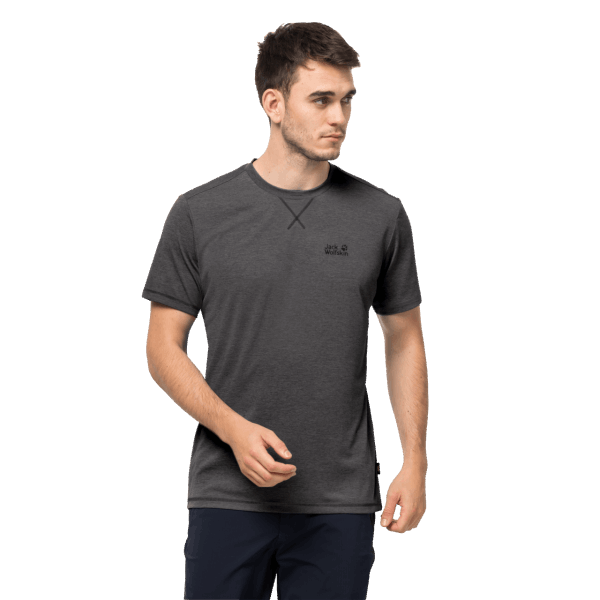 Collectie Heren Crosstrail T Dark Steel Jack Wolfskin