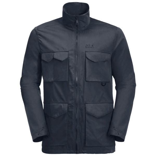 Heren Reisjack Aan Het Meer Jack Wolfskin Collectie Nachtblauw
