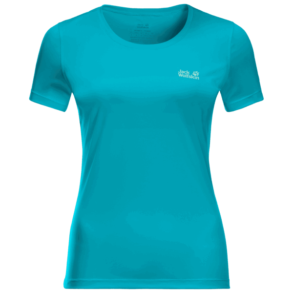 Jack Wolfskin Dark Aqua Collectie Dames Tech T